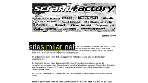 scramfactory.de alternative sites