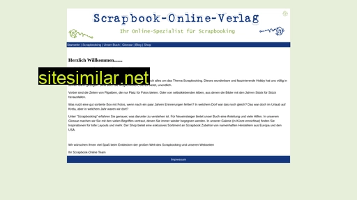 scrapbookingonline.de alternative sites