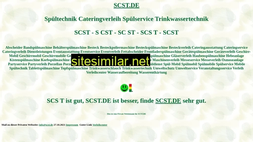 scst.de alternative sites