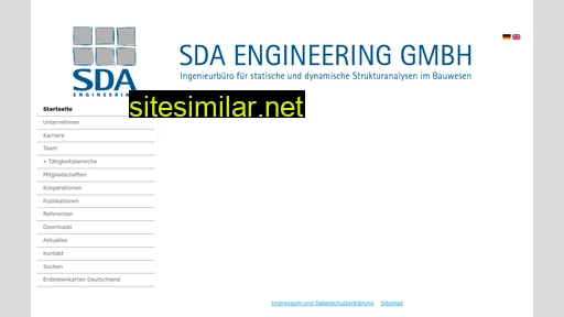 sda-engineering.de alternative sites
