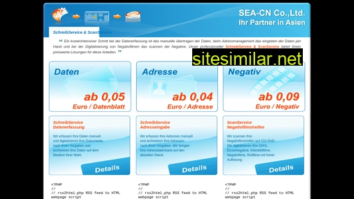 seacn.de alternative sites
