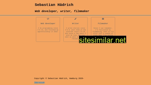 sebastian-haedrich.de alternative sites
