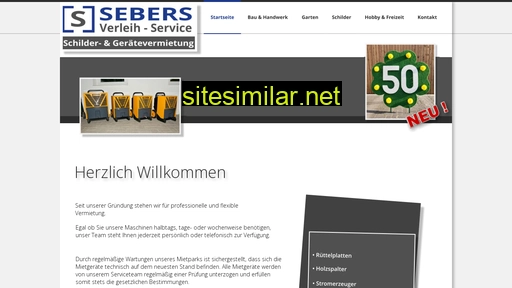 sebers-verleih-service.de alternative sites