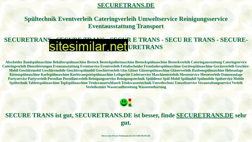 securetrans.de alternative sites
