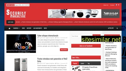 Security-magazine similar sites