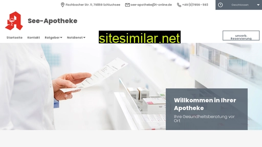 seeapotheke-schluchsee-app.de alternative sites