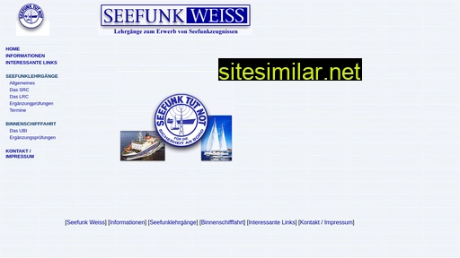 seefunk-weiss.de alternative sites