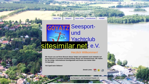 seesport-yachtclub-goyatz.de alternative sites