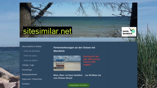 seeblick-dahme.de alternative sites