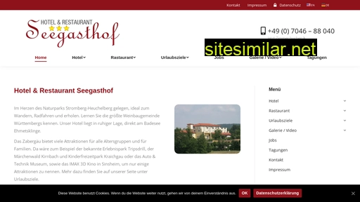 Seegasthof-zaberfeld similar sites