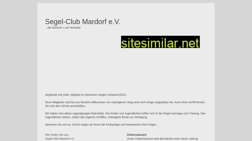 segelclub-mardorf.de alternative sites