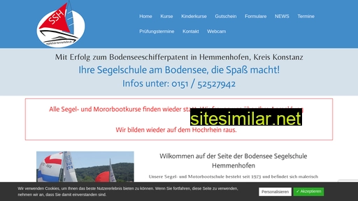 segelschule-hemmenhofen.de alternative sites