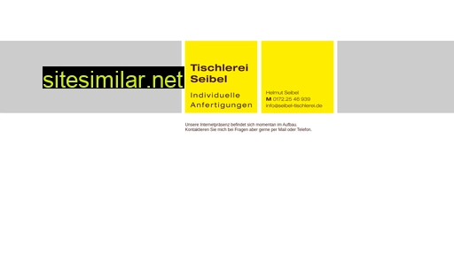 seibel-tischlerei.de alternative sites
