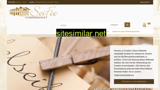 seifee-glashuette.de alternative sites
