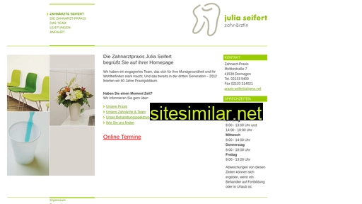 seifert-zahnarzt.de alternative sites
