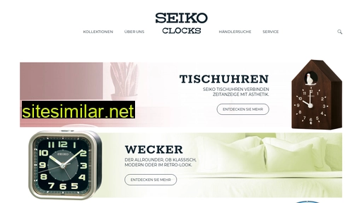 seikoclocks.de alternative sites