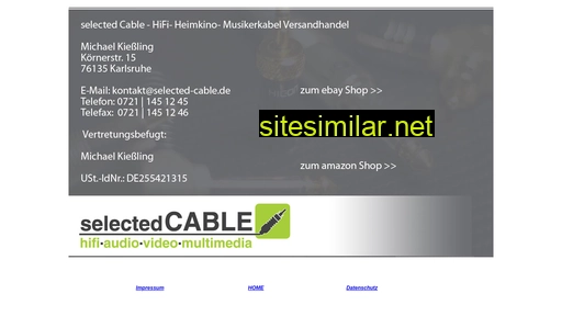 Selected-cable similar sites
