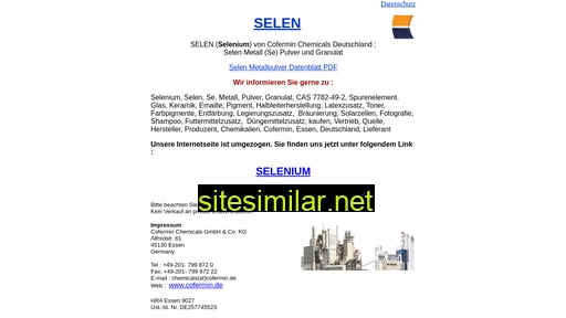 selen-metall.de alternative sites