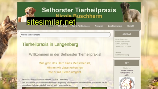 Selhorster-tierheilpraxis similar sites