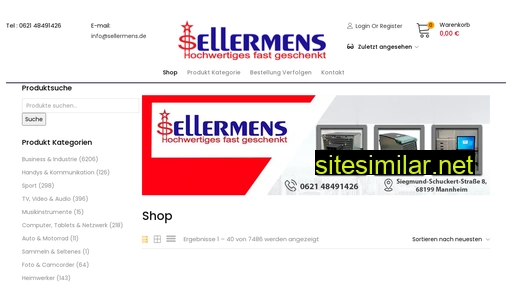 sellermens-shop.de alternative sites