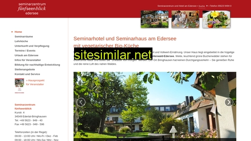 seminarhaus-edersee.de alternative sites