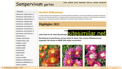 Sempervivumgarten similar sites