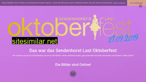 sendenhorster-oktoberfest.de alternative sites