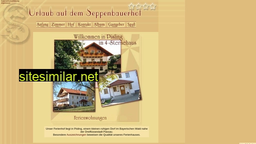 seppenbauerhof.de alternative sites