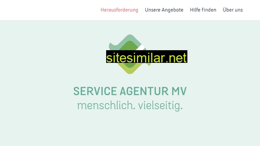 Service-agentur-mv similar sites