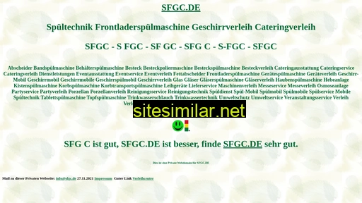 sfgc.de alternative sites