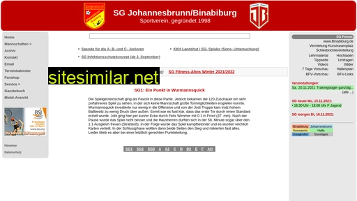 sg-johannesbrunn-binabiburg.de alternative sites