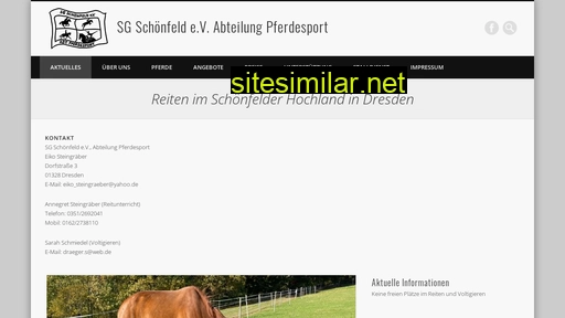sg-schoenfeld-pferdesport.de alternative sites