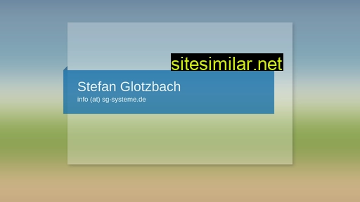 Sg-systeme similar sites