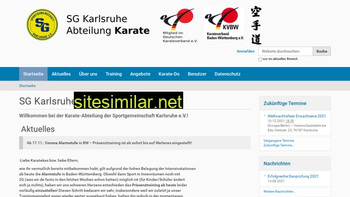 sgs-karate.de alternative sites