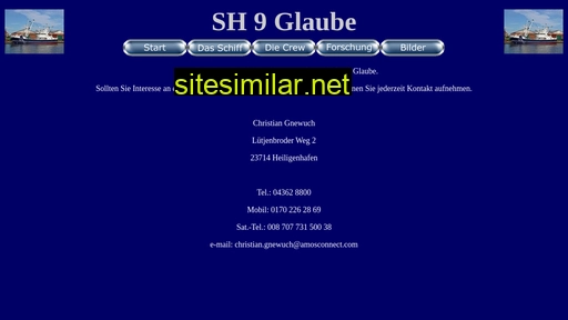 sh9-glaube.de alternative sites