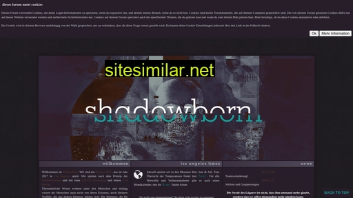 shadowborn.de alternative sites