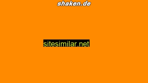 shaken.de alternative sites