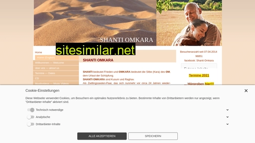 shanti-omkara.de alternative sites