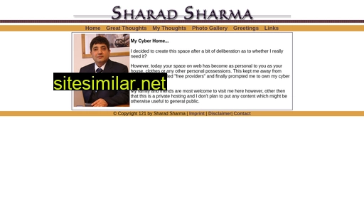 sharadsharma.de alternative sites