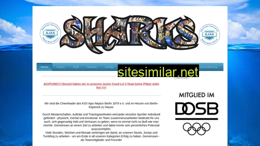 Sharks-cheerleader-berlin similar sites