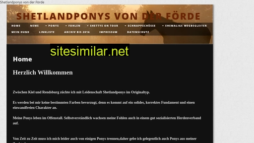shetlandponys-von-der-foerde.de alternative sites