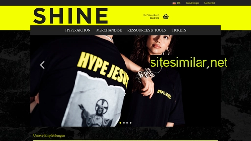 shine-shop.de alternative sites