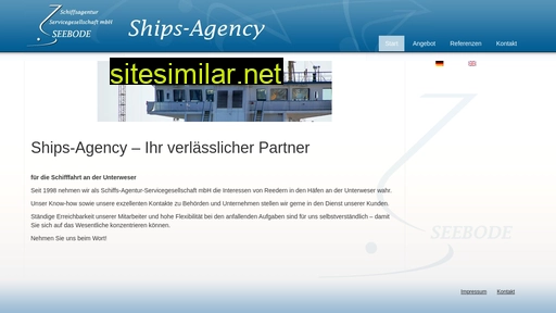 ships-agency.de alternative sites