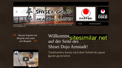 Shisei-dojo similar sites
