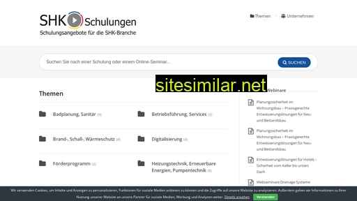 shk-schulungen.de alternative sites