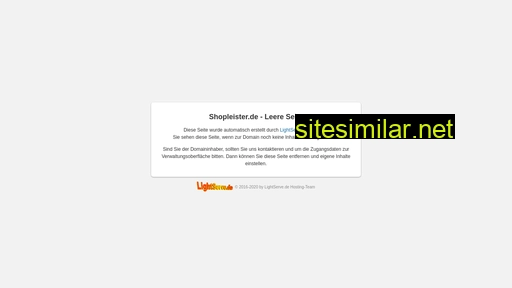 shopleister.de alternative sites