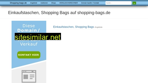 shopping-bags.de alternative sites