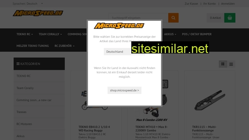 shop.microspeed.de alternative sites
