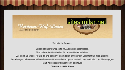 shop.retrieverhof.de alternative sites