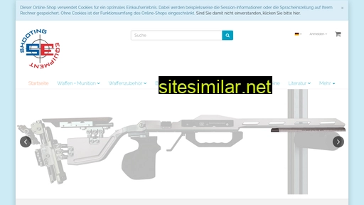 shootingequipment.de alternative sites